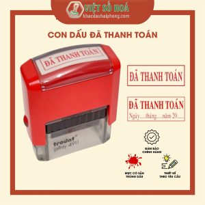 Con Dấu Đã Thanh Toán