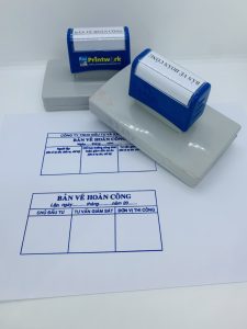 Khắc dấu hoàn công tại Hải Phòng