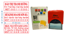 Khắc dấu hộ kinh doanh Hải Phòng