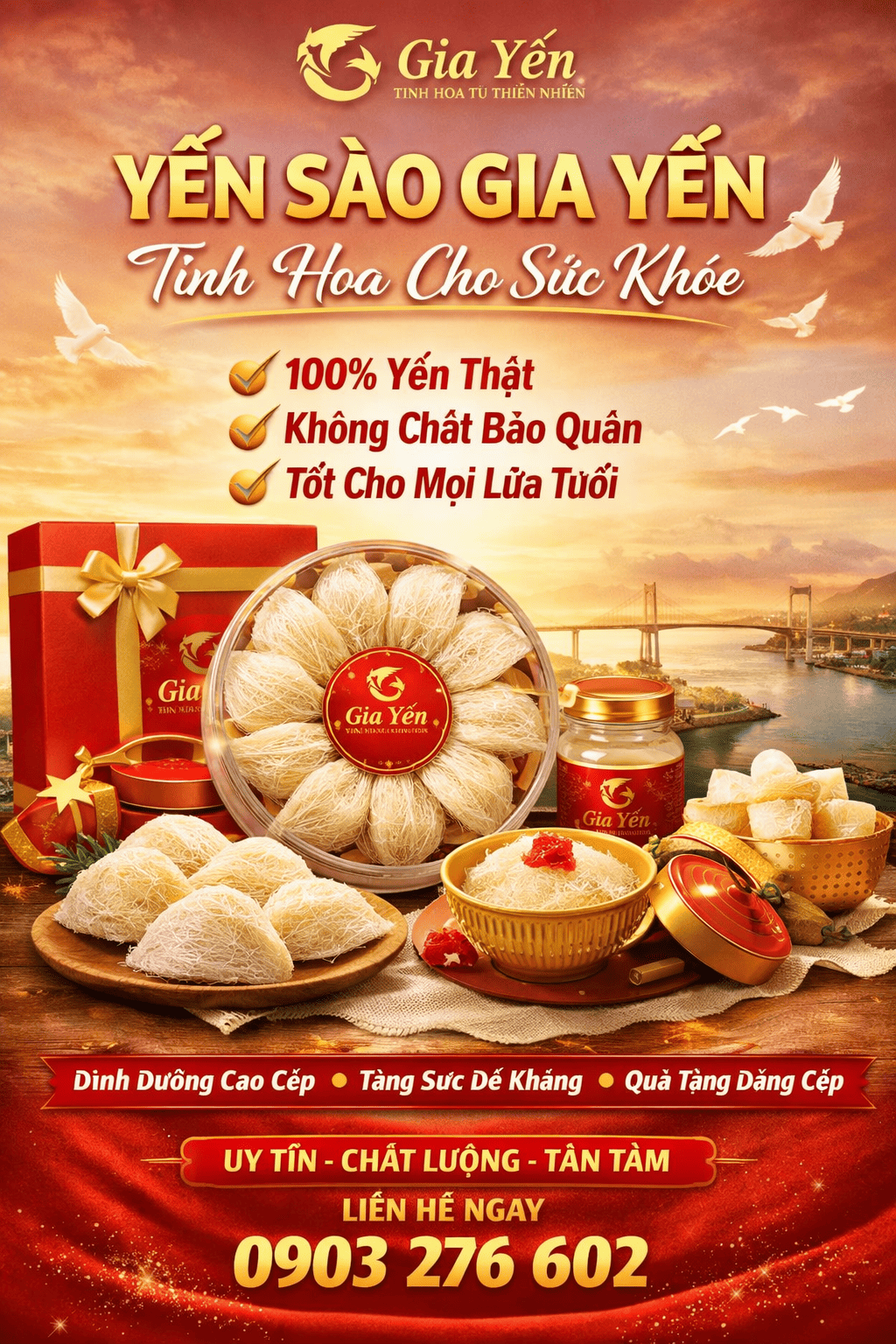 Gia Yến – Tinh Hoa Yến Sào Cao Cấp Cho Sức Khỏe Người Việt
